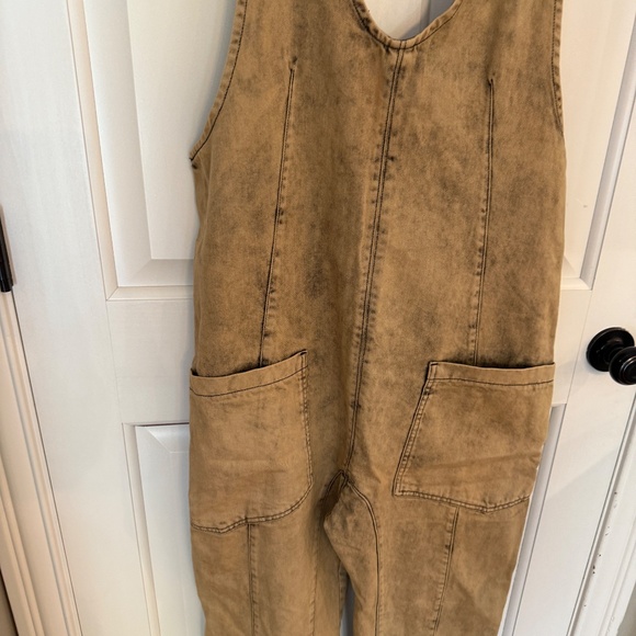 Free People Tan Jumpsuit - Picture 5 of 9